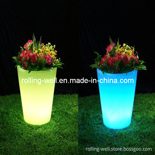 LED Flower Pot with 16 Colors for Indoor (RW-0001)